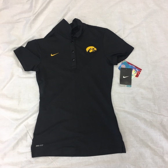 iowa hawkeyes nike polo